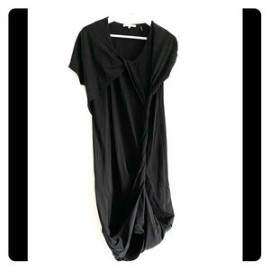 Helmut Lang Asymmetric Modern Stretch Dress